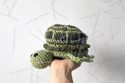 Shellsea Crochet Turtle Coaster Set